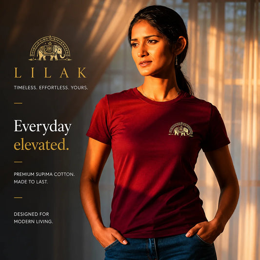 Traditional Elephant Design Tee
