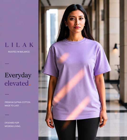Everyday Supima Comfort – Lavender T-Shirt