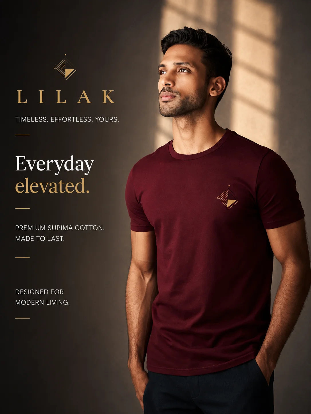 Minimal Geometric Arrow Premium Tee