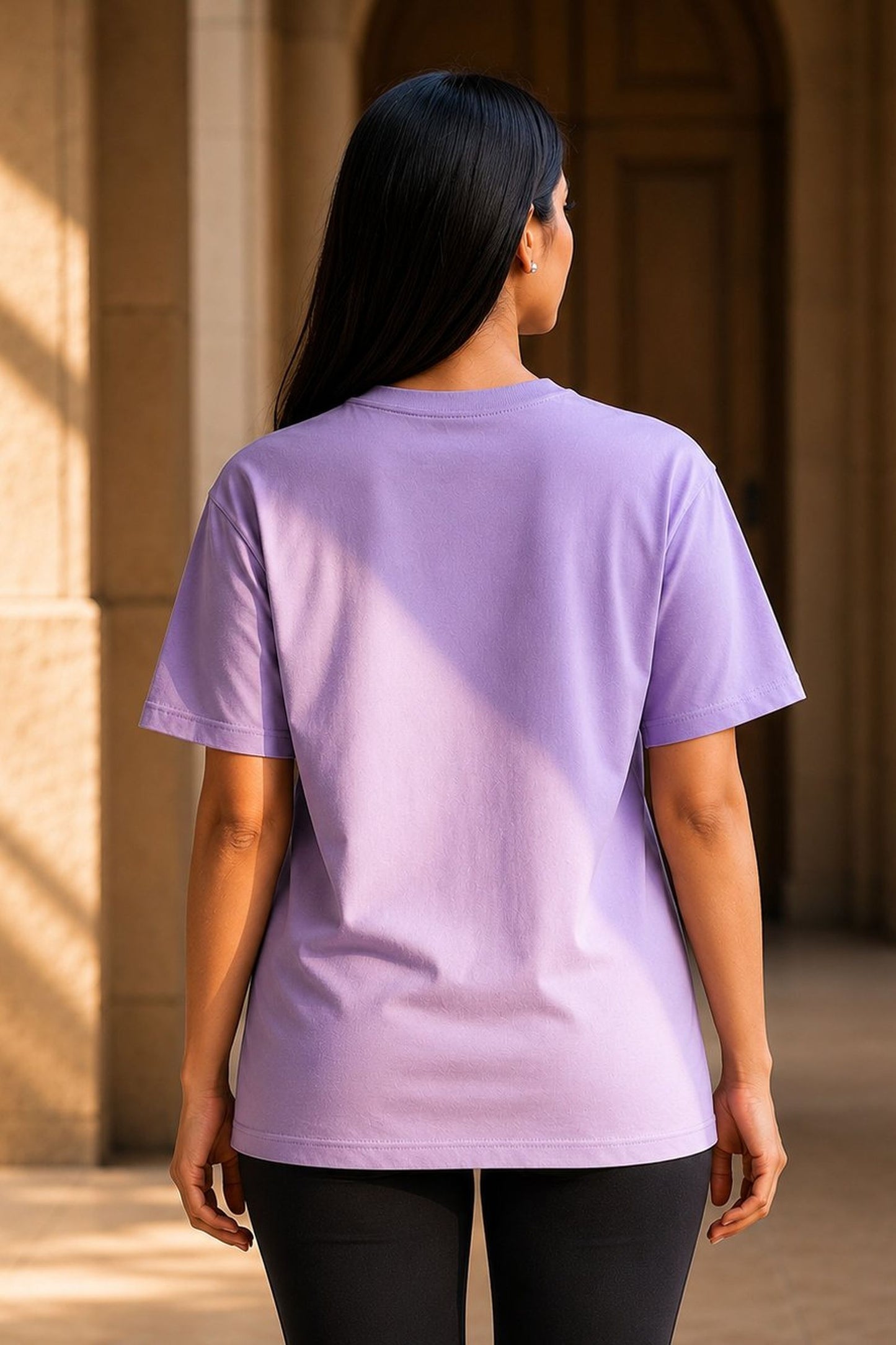The Everyday — Supima Plain Tee in Lavender