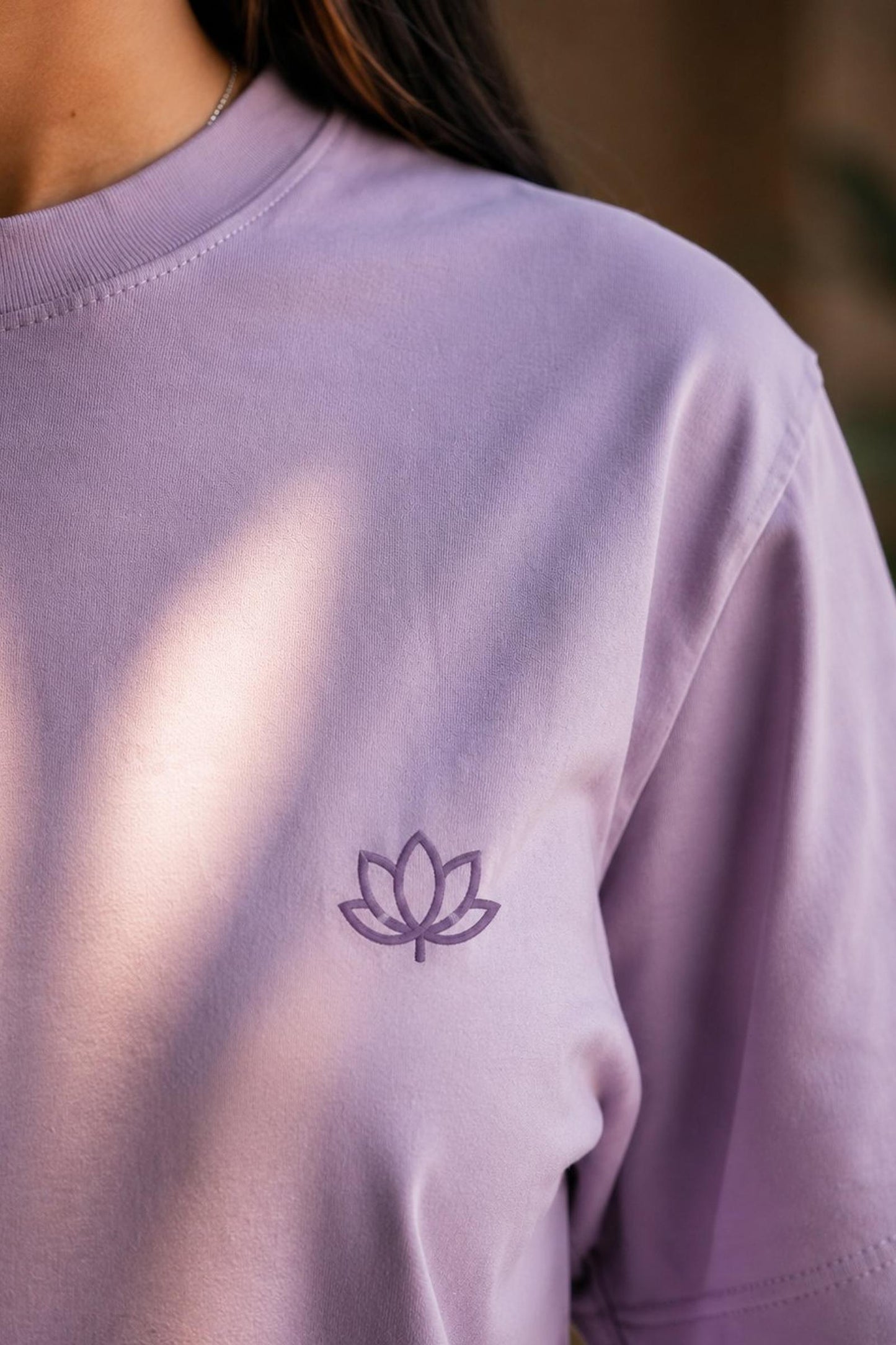 The Sacred Lotus on Lavender